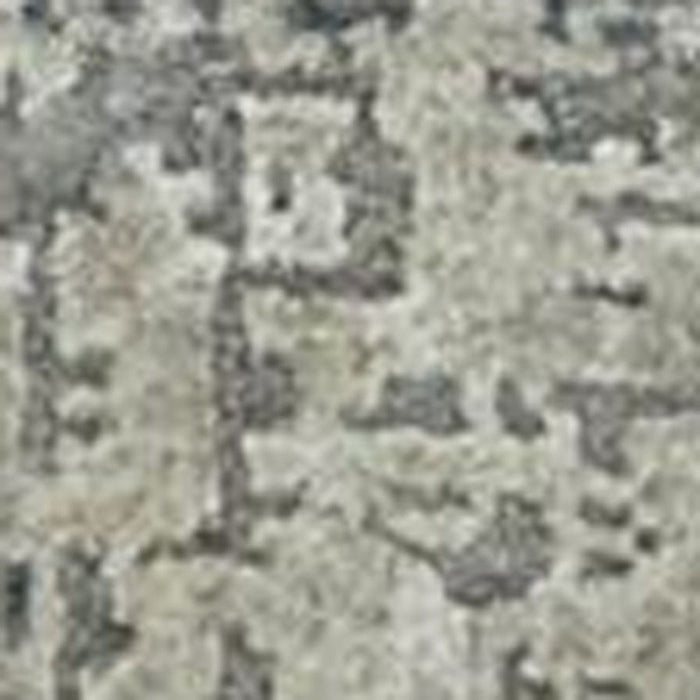 8' X 10' Abstract Hand Knotted Genuine Wool Area Rug - Gray