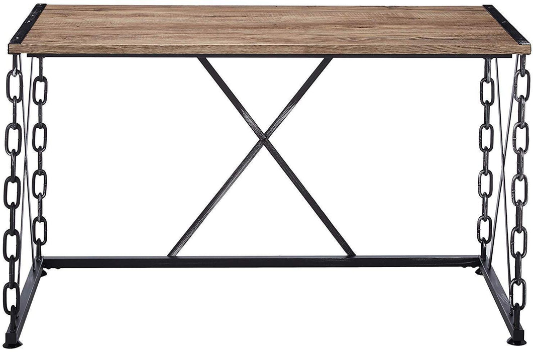 48" Computer Desk - Brown And Black