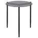 Grey Rosalie 2-piece round coffee and end table set from CoasterEveryday, featuring modern furniture design and smooth surfaces.