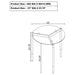 Grey Rosalie 2-piece round coffee and end table set by CoasterEveryday, featuring sleek modern furniture design.