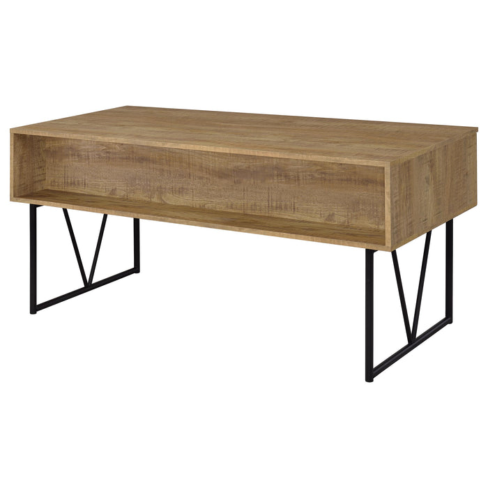 Analiese 63-inch 4-drawer Writing Desk Mango