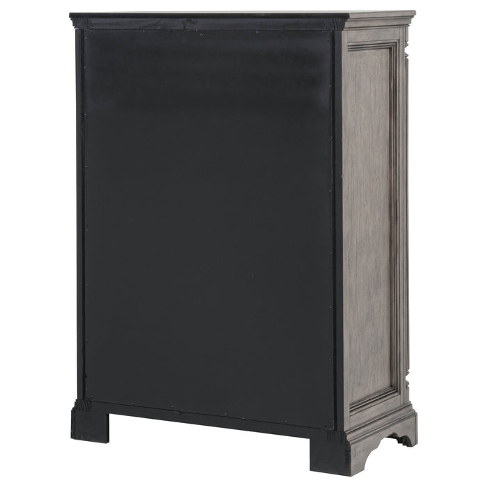 Cresswell 5-piece California King Bedroom Set Taupe