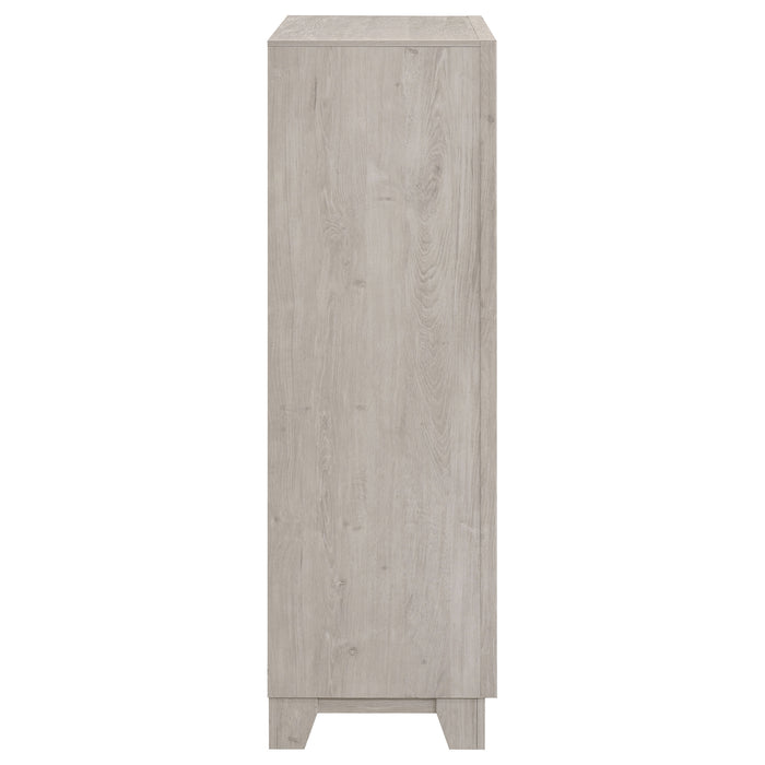 Farre 5-drawer Chest of Drawers Washed Grey