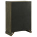 Eastern King bedroom set by CoasterEveryday featuring a dark cocoa finish with five matching furniture pieces.