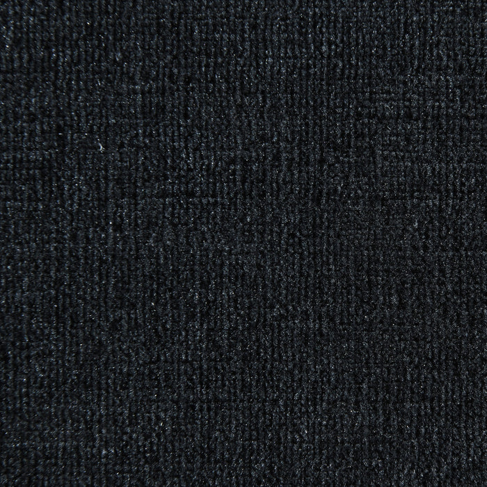 Leon Chenille Upholstered Swivel Accent Chair Black
