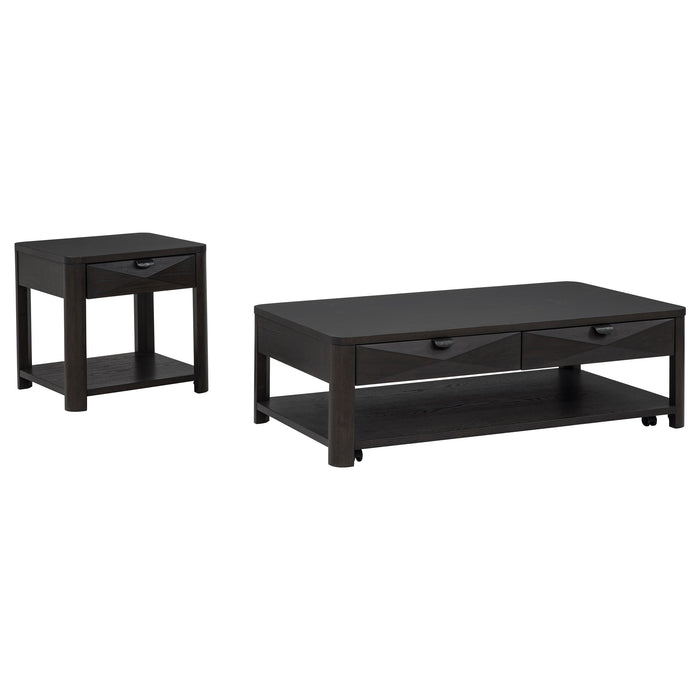 Marcelo 2-piece Coffee Table Set with Storage Coffee