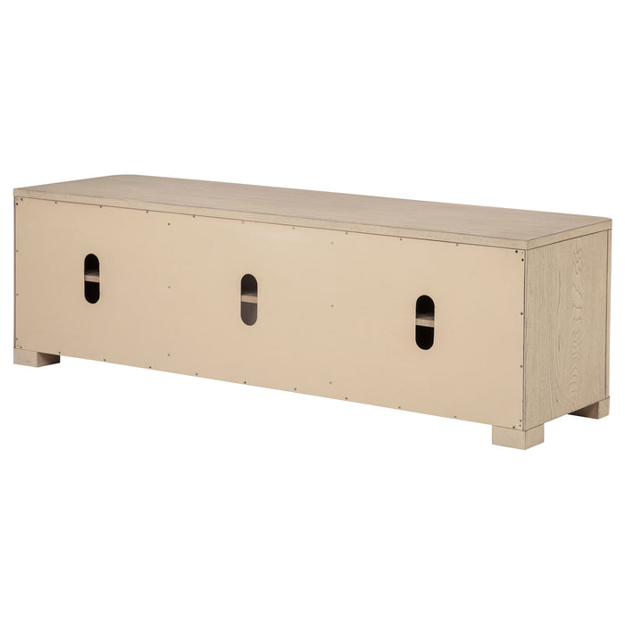Marcelo 71-inch TV Stand Media Console Light Elm