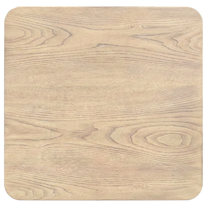 Marcelo Wood End Table with Drawer and Shelf Light Elm