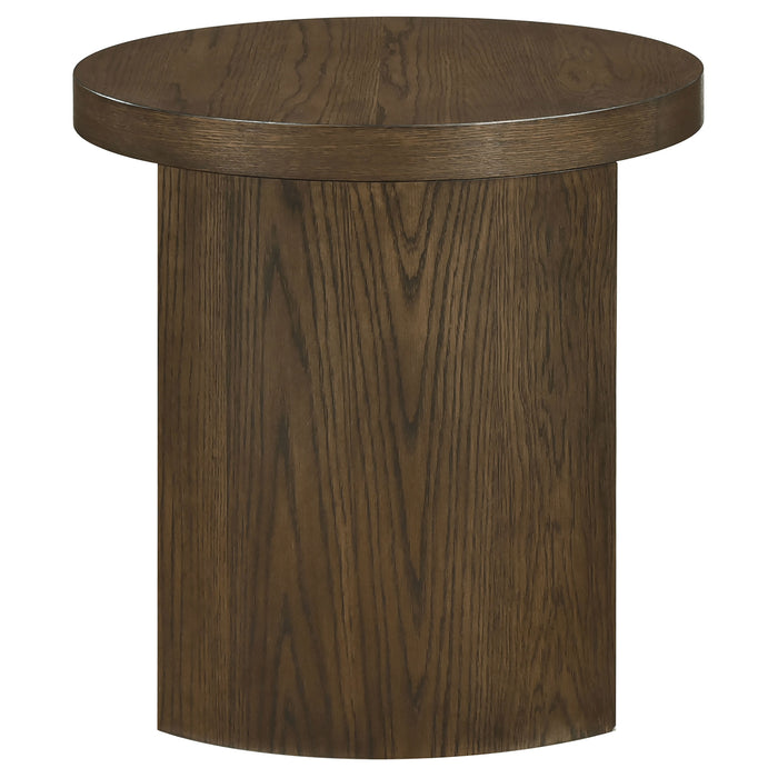 Sweeney 2-piece Coffee and End Occasional Table Set Dark Walnut