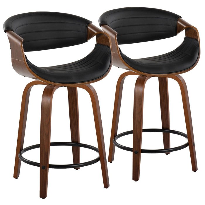 Symphony - 24" Fixed-Height Counter Stool (Set of 2)