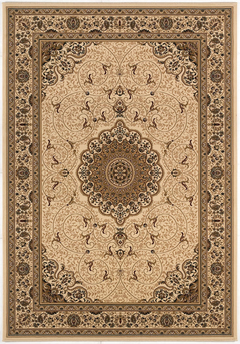 20' Oriental Runner Rug (610196) - Beige / Cream