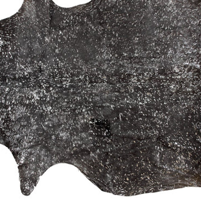 5' x 7' Cowhide Hand Knotted Area Rug - Brown And Silver