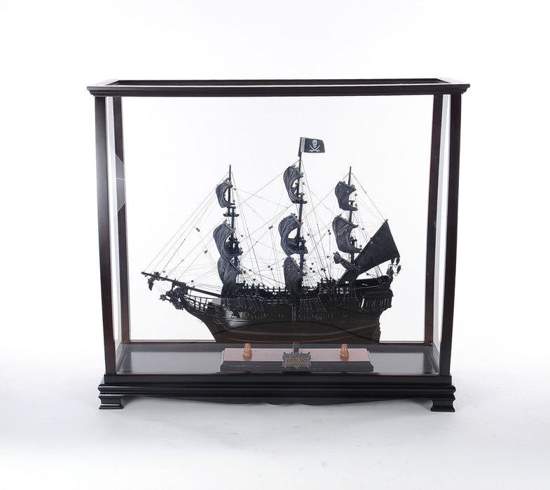 34" Glass Standard Display Stand - Black