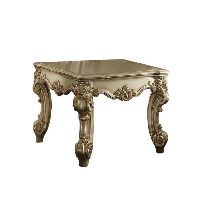 Patina Manufactured Wood Square End Table - Gold