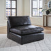 Emilia stationary sectional sofa by Signature Design Ashley featuring plush cushions and modern fabric upholstery.