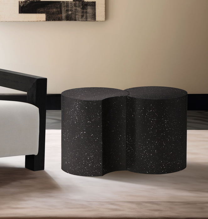 Dimple - 2 Piece Modular End Table - Terazzo Finish