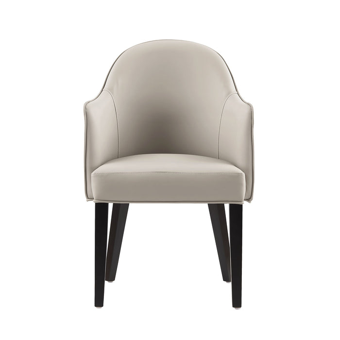 Manhattan Hillman - Armchair, Vegan Leather And Velvet