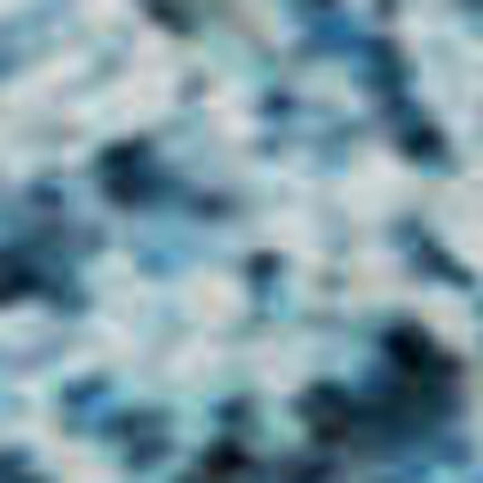 9' X 12' Striped Washable Area Rug With UV Protection (648723) - Blue / Gray