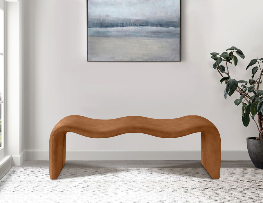 Willow - Faux Leather Bench