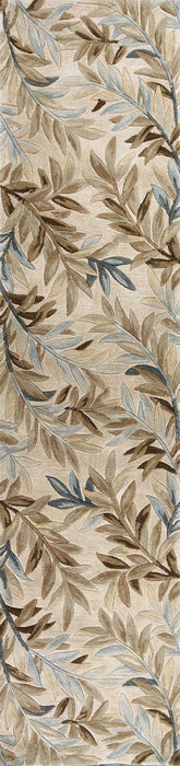 7' x 9' Wool Area Rug - Ivory