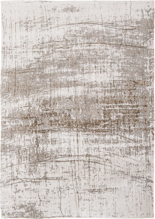7' x 9' Abstract Non Skid Area Rug - Gray And Beige