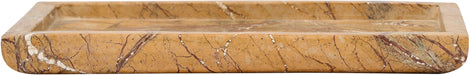 Marble tray by Meridian Furniture featuring a sleek, genuine marble surface with polished edges and stylish design.