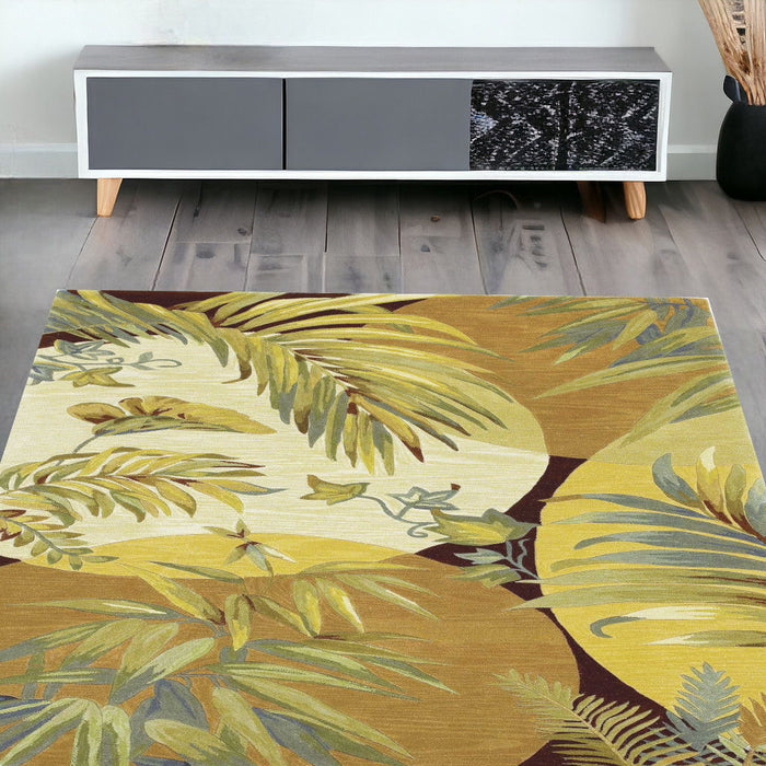 5' x 8' Wool Area Rug - Coral Or Ivory