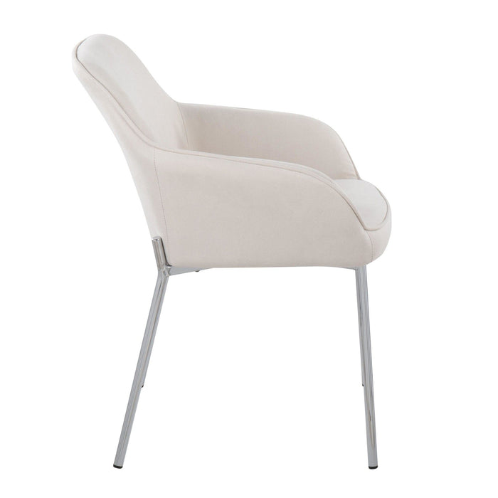 Daniella - Dining Chair - Chrome Metal (Set of 2)