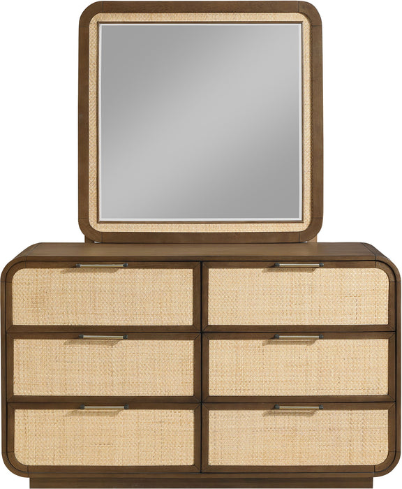 Windsor - Solid Wood Mirror - Brown