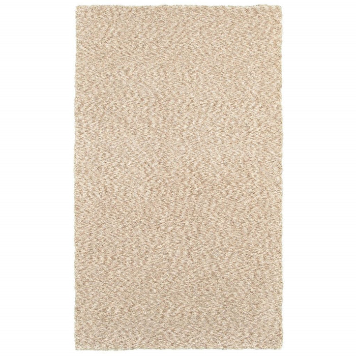 10' x 13' Modern Indoor Area Rug - Soft Tan