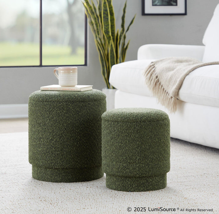 Marla - Upholstered Ottoman Set (Set of 2)