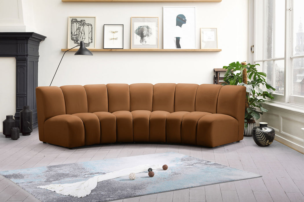 Infinity - 3 Piece Modular Sectional - Saddle