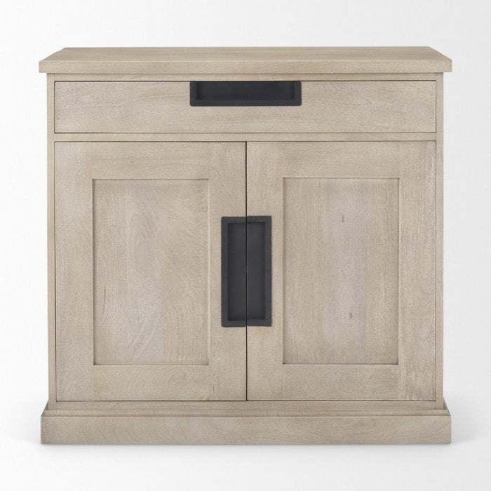 Accent Cabinet With Two Doors One Drawer (727714) - Brown