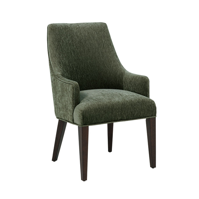 Manhattan Beever - Chenille Wood Armchair