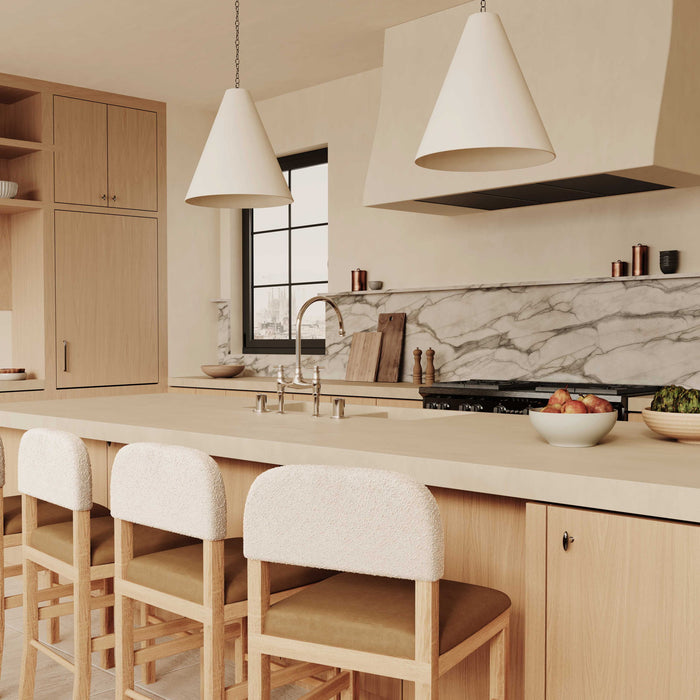 Calla - Performance Velvet Counter Stool