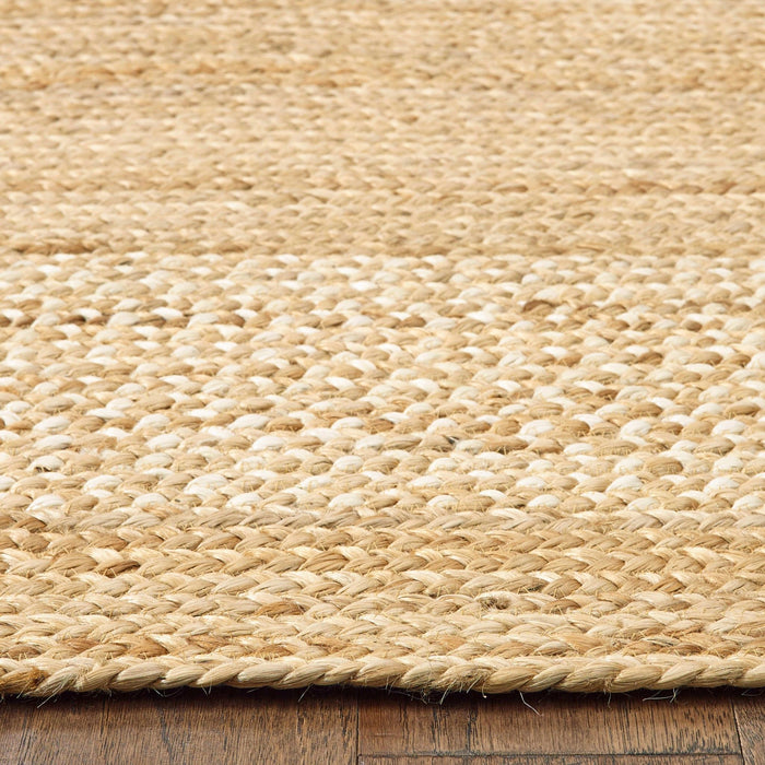 8' x 10' Classic Bordered Area Rug - Tan