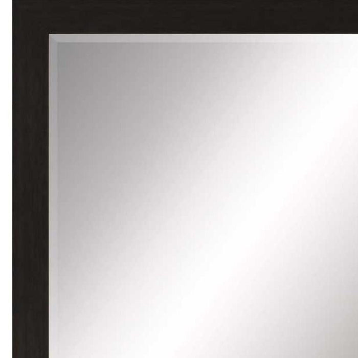 53" Accent Mirror - Dark Brown