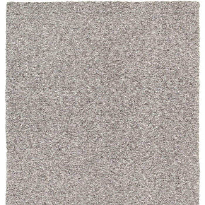 10' x 13' Shaggy Soft Gray Indoor Area Rug - Modern