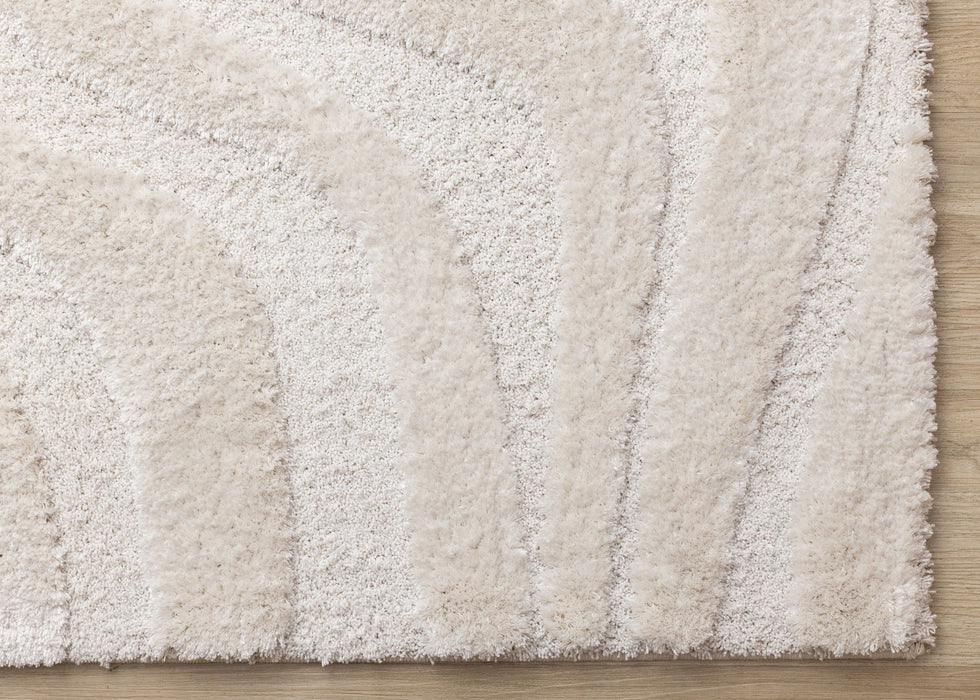 8' X 11' Area Rug (660016) - White