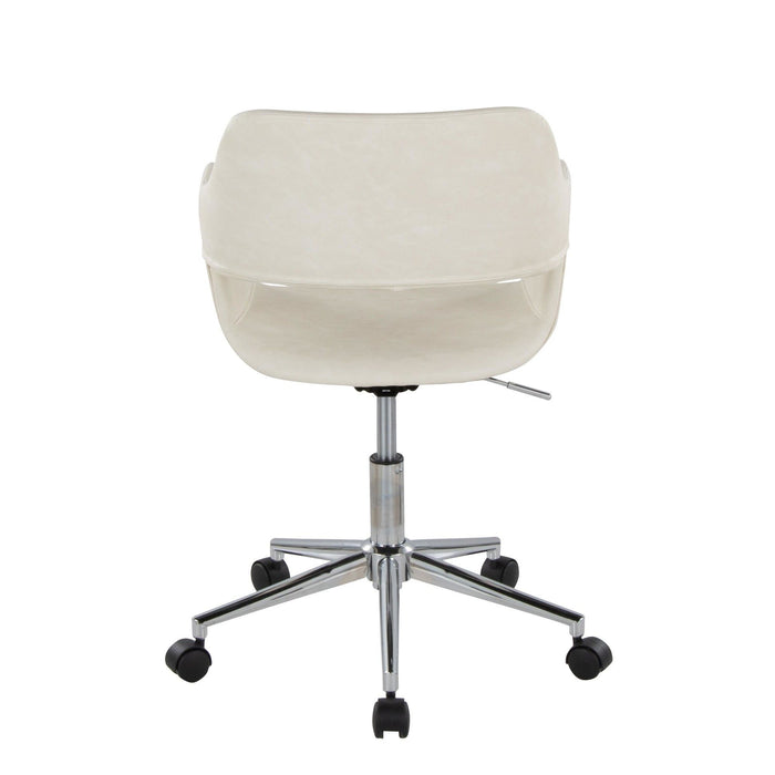 Margarite - Task Chair - Chrome Metal