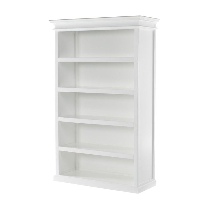 Five Tier Bookcase (523195) - Antiqued White