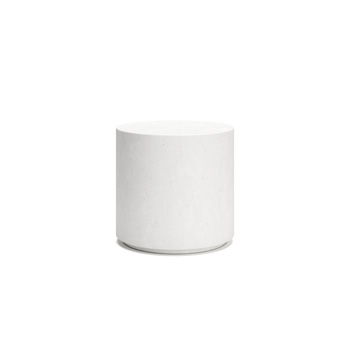 Signature Design by Ashley Cape Prairie round end table with rustic wood finish and spacious tabletop