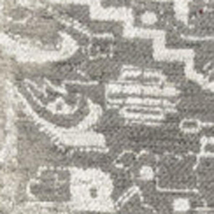 7' X 9' Tribal Washable Area Rug With UV Protection (609875) - Gray / Beige