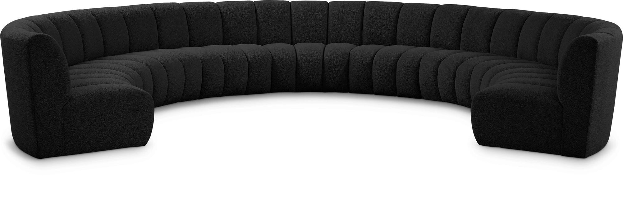 Infinity - 9 Piece Boucle Modular Sectional