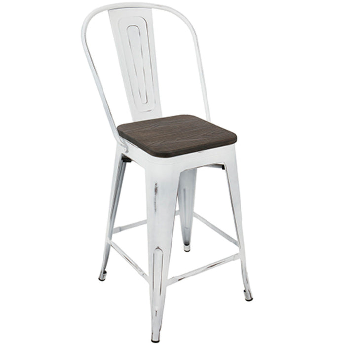 Oregon - High Back Counter Stool Set