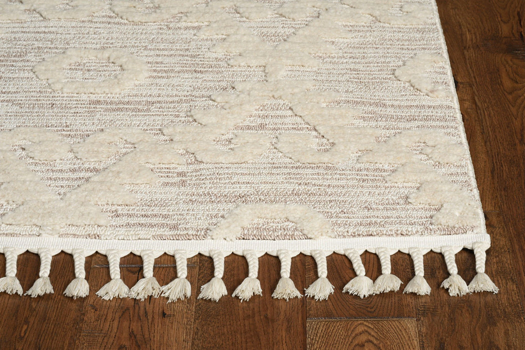 12' x 15' Area Rug - Ivory Beige