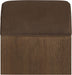 Velvet upholstered bench by Meridian Furniture featuring sleek design and plush fabric, perfect for entryway or living room seating.