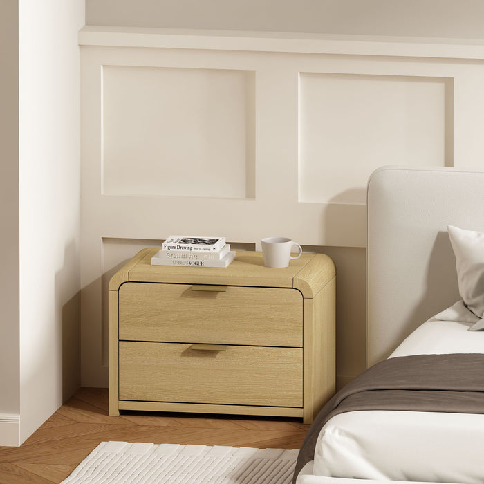Manhattan Grace - Nightstand With Gold Handles