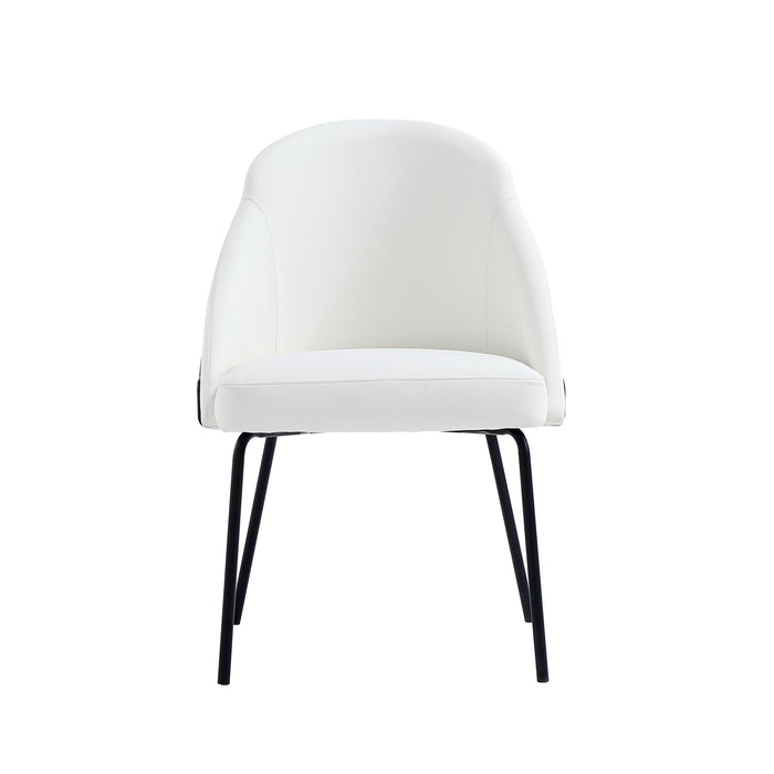 Manhattan Gracie - Dining Chair With Black Legs
