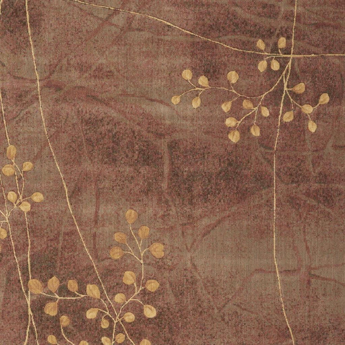 7' X 10' Tropical Botanical Area Rug (573764) - Brown